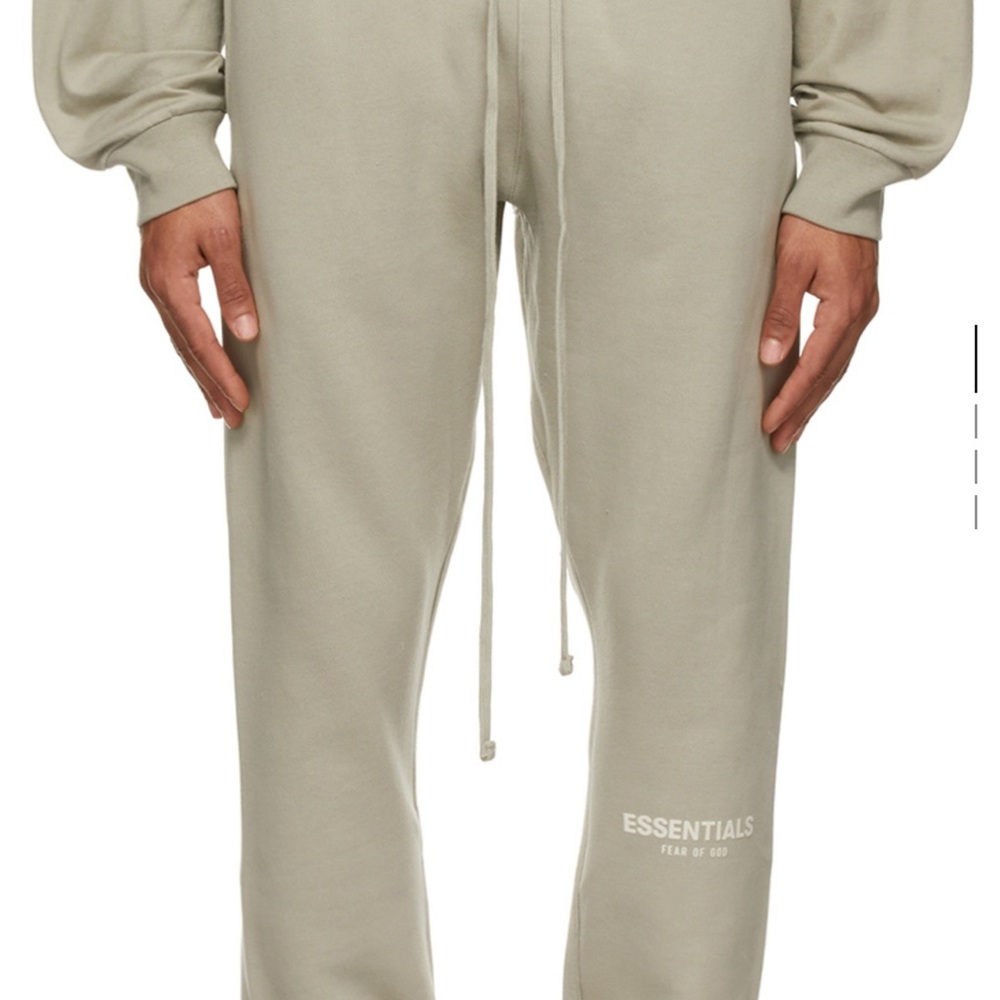 Essentials Men's Green Joggers